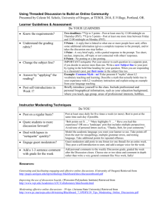 Handout with hyperlinks