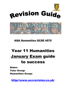 January Revision Guide