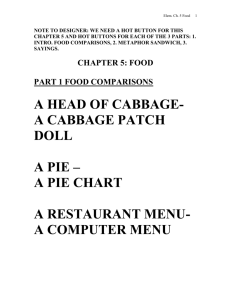 Chapter 5 Food