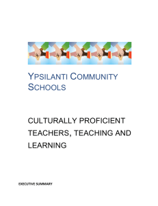 Report - Ypsilanti Community Schools