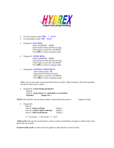 Hybrex Programming Cheat Sheets