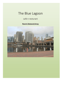 The Blue Lagoon - Tafenswstudent
