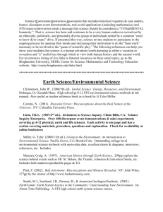 Earth Science/Environmental Science