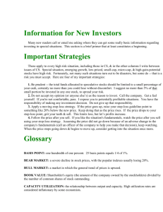 Information for New Investors