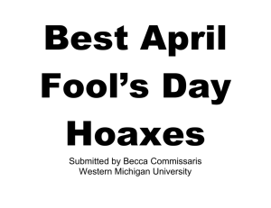 Best April Fool's Day Hoaxes