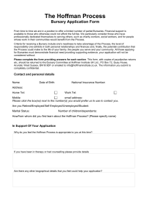 Bursary Application Form