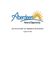 2003 Inventory of Aberdeen Businesses