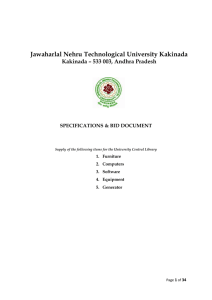 - Jawaharlal Nehru Technological University