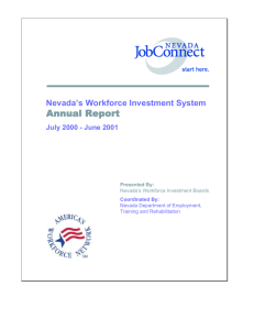 State of Nevada - Nevada Department of Employment, Training and
