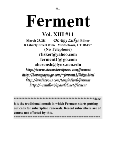 1 - Ferment Magazine