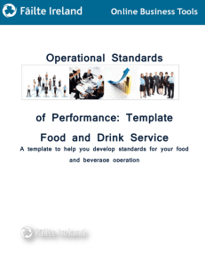 SOP template – food and drink service [pdf, 2.6MB]