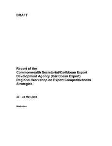 report of the cedp/commonwealth secretariat