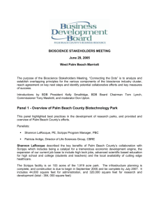 meeting debriefing - Business Development Board