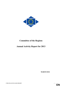 Pt 06.b) - Annual Activity Report 2013