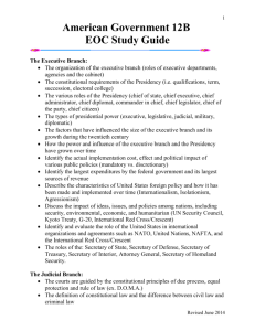 EOC Study Guide Semester 2