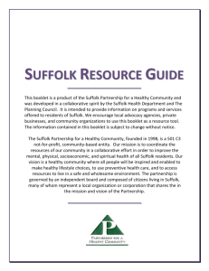 Special Needs Services - Suffolk Partnership for a Healthy Community