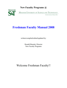 DOC - New Faculty Programs