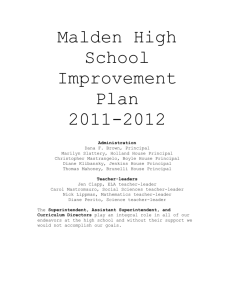 Malden High School - maldenneasc