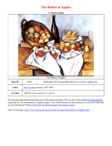 Download(Print) Word File: The Basket of Apples