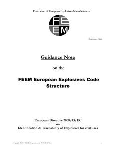 Federation of European Explosives Manufacturers