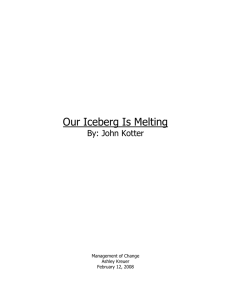 Our Iceberg Is Melting - Ashley Kreuer's Home Page