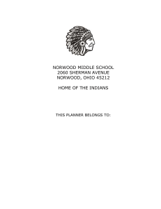 vision statement - Norwood City Schools