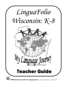LinguaFolio Wisconsin K-8