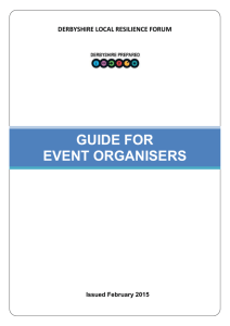 guide for event organisers