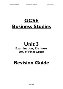 Revision Booklet Uni.. - VLE