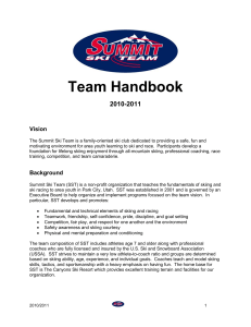 Team Handbook - Sports Websites