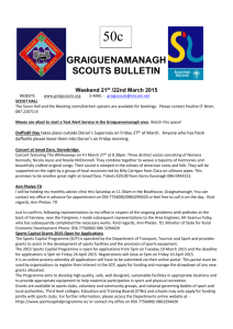 newsletter - Graiguenamanagh Scout Group