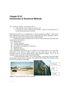 Textbook notes of Introduction to Numerical Methods