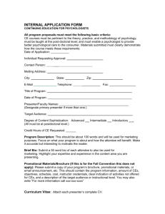 application form - Washington State Psychological Association