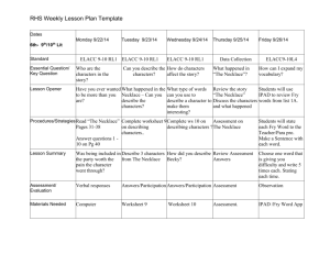 RHS Weekly Lesson Plan Template Dates 6th