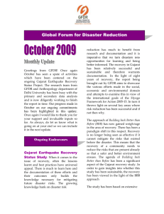 Global Forum for Disaster Reduction
