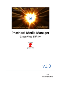 Importing Media - PhatHack Media Manager