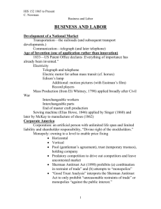 BUSINESS AND LABOR