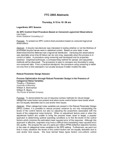 FTC 2005 Abstracts