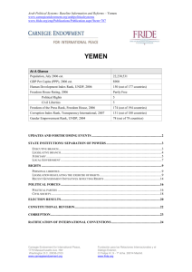 Yemen - Carnegie Endowment for International Peace