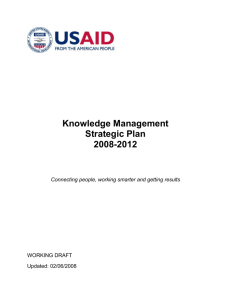 USAID KM Strategy - Executive Summary