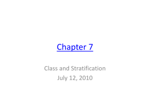 Chapter 7 - Sociology101summer2010