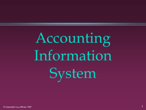 The System of Accounting