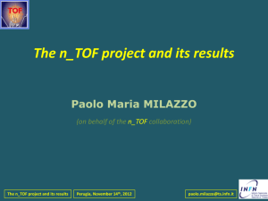 The n-TOFproject and its results (invited).