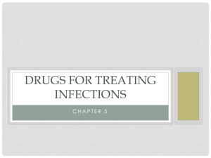 Drugs for treating infections