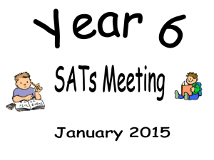 What are KS2 SATs? - Malvern Primary School