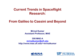 Current Trends in Spaceflight Research: From Galileo to Cassini