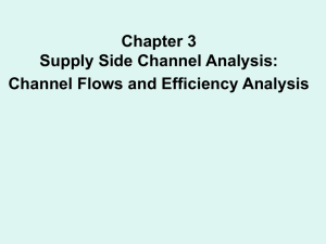 Chapter 3 Supply Side Channel Analysis: Channel Flows and