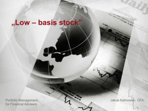 Low * basis stock