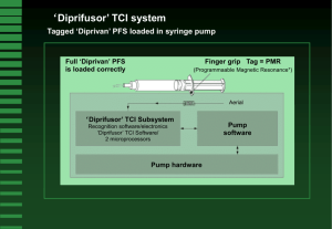 What is 'Diprifusor'? Target Controlled Infusion (TCI) of 'Diprivan'