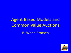 Agent Based Models Presentation